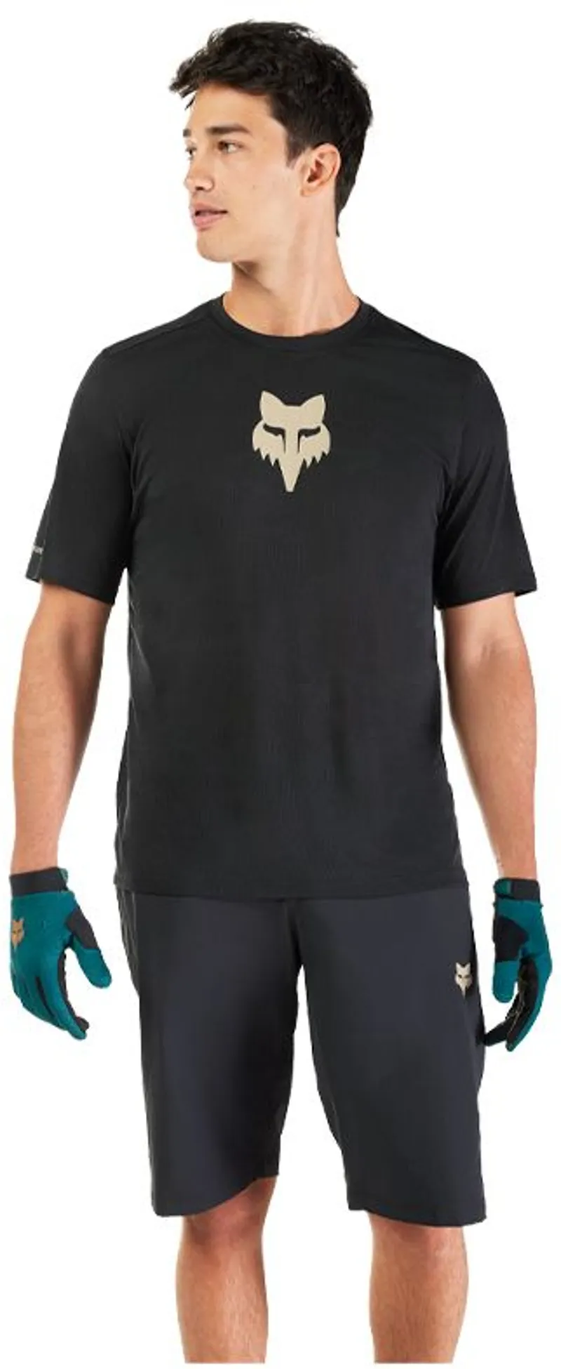 Fox Trek Ranger Mountain Bike Jersey in Black-3