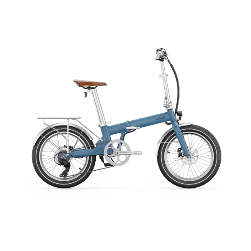 UTO Afternoon 20 Folding Electric Bike Vintage Satin Blue