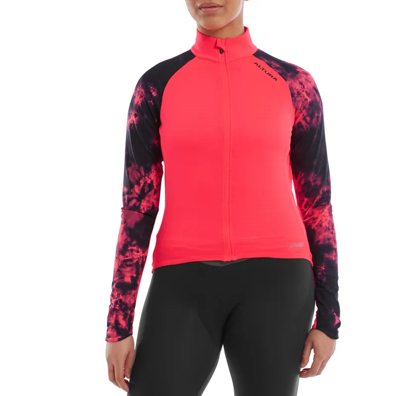 Altura Icon Women's Long Sleeve Jersey PINK MIX