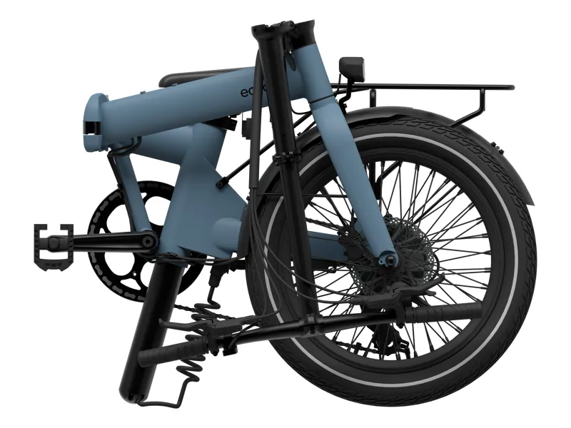 UTO Afternoon 20 Folding Electric Bike Ocean Blue-3