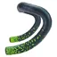 Supacaz Sticky Kush Star Fade Bar Tape: Neon Yellow + Ano Black Plugs YELLOW A BL size
