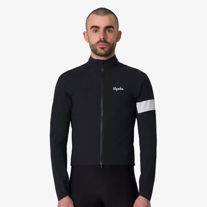 Rapha Core II Cycling Rain Jacket in Black-2