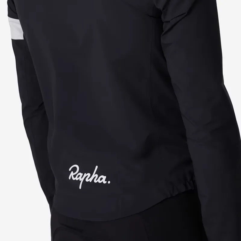 Rapha Core II Cycling Rain Jacket in Black-4