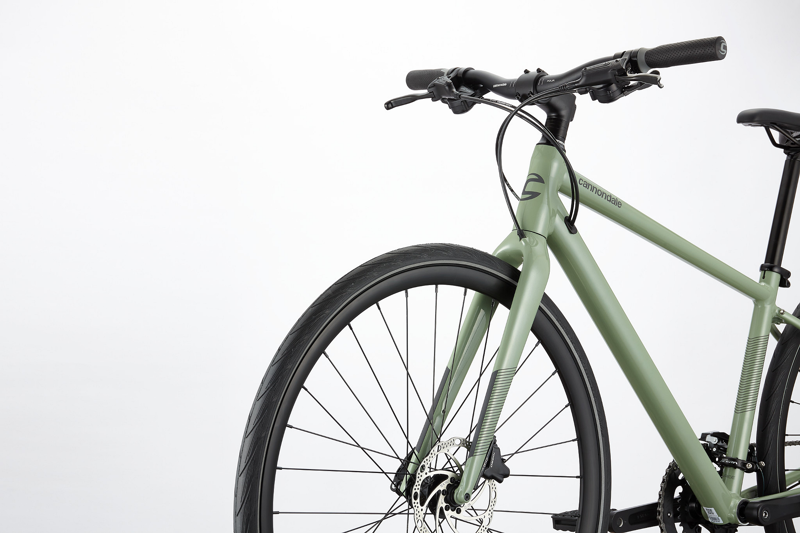 Cannondale Quick Disc 1 Womens Hybrid Bike in Brown-5