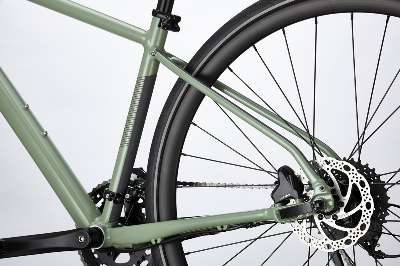 Cannondale Quick Disc 1 Womens Hybrid Bike in Brown-4