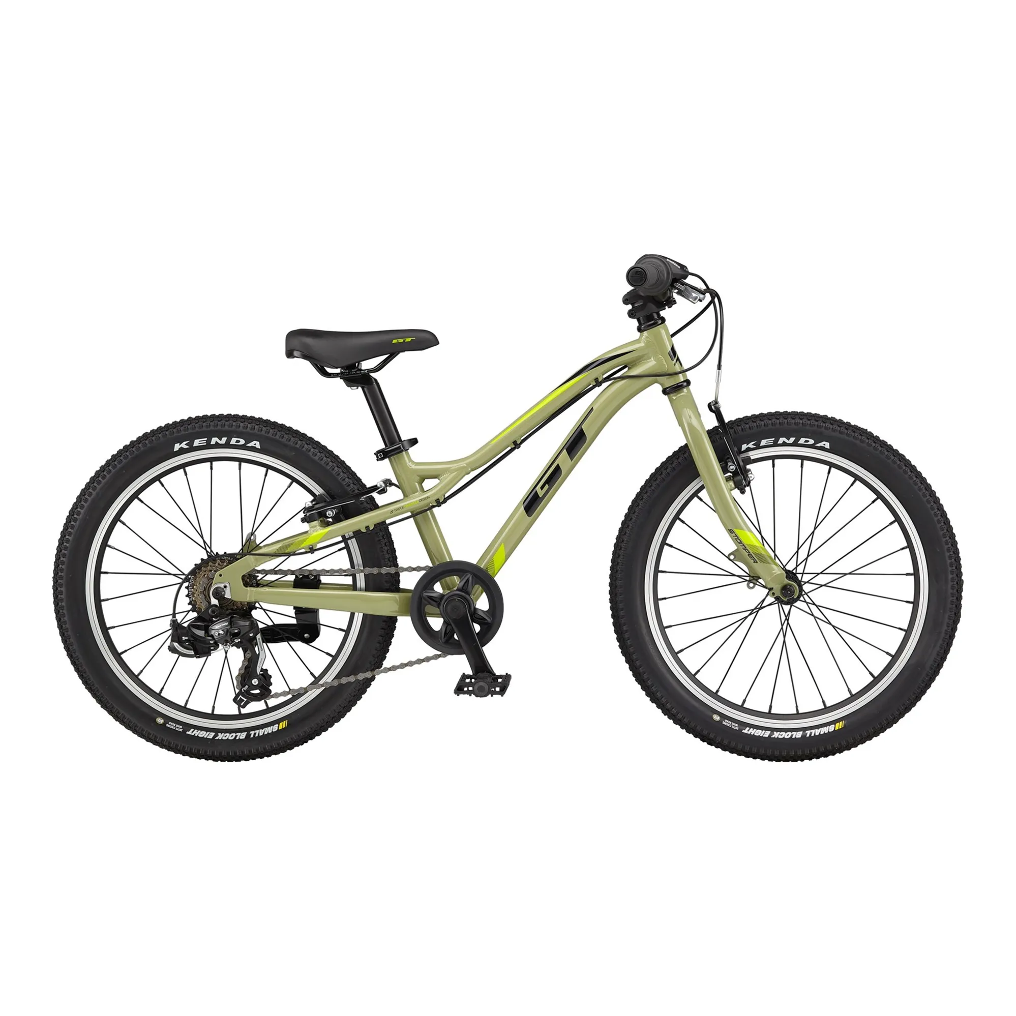 GT Stomper Ace 20in Kids Mountain Bike in Green