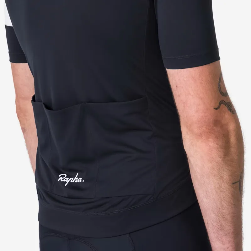 Rapha Core Cycling Jersey in Black-2