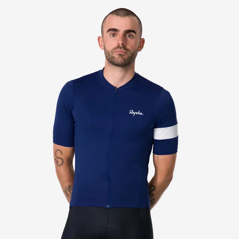 Rapha Core Cycling Jersey in Navy-2