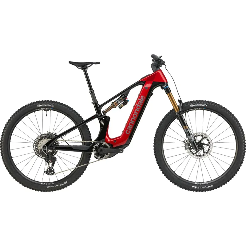 Cannondale Moterra 1 Full Suspension Carbon E-MTB in Red