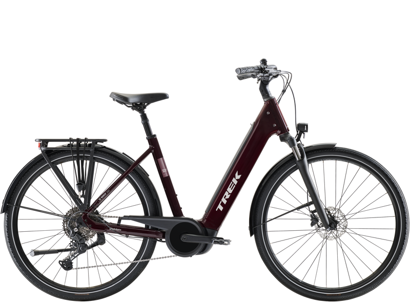Trek District+ 4 R10 Cobrea Red 10s Cues 600Wh