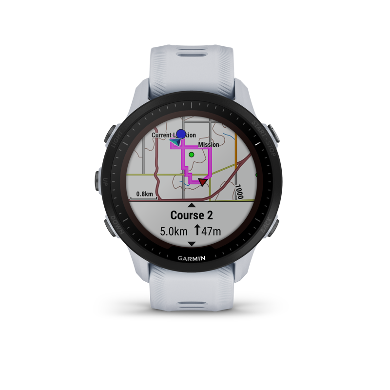 Garmin Forerunner 955 Solar WhiteStone-1
