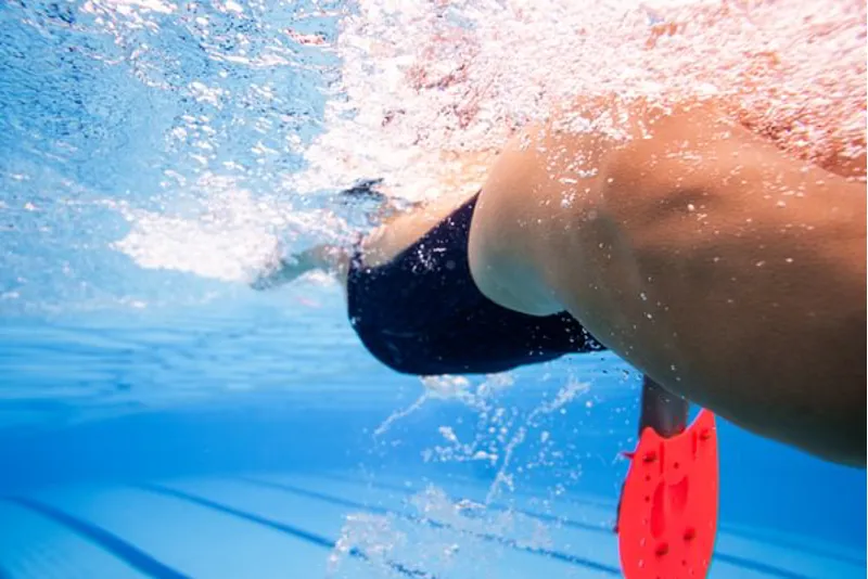 Orca Flat Paddle Training Accessory Orange-1