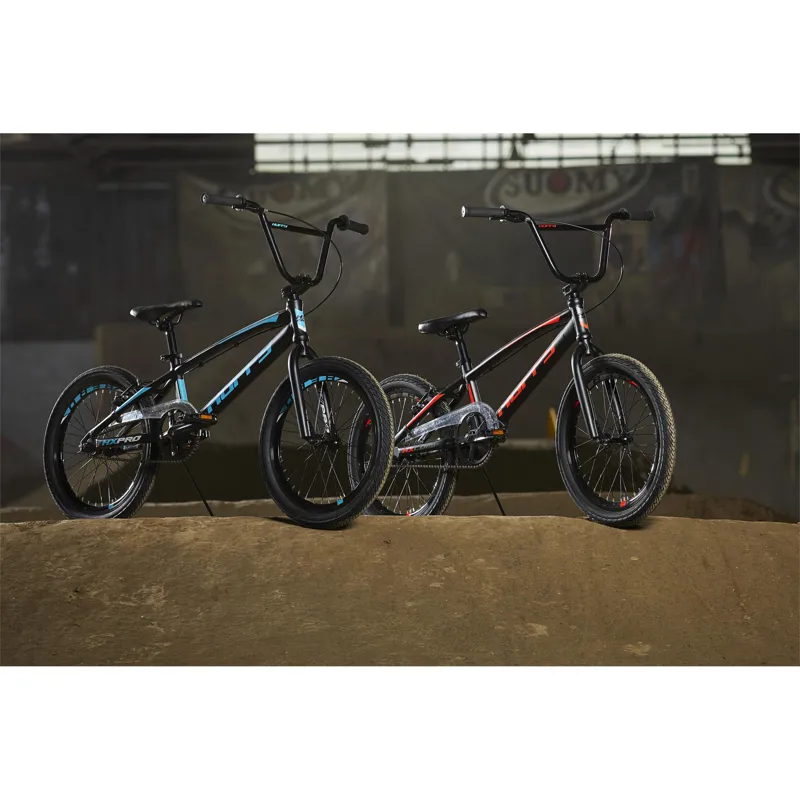 HUFFY HX Pro Racer Alloy BMX: BLACK/BLUE LOGO 20-1