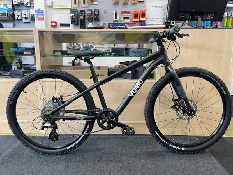 YOMO 24 Wheel Alloy Kids Bike XC Version : Dark Grey-1