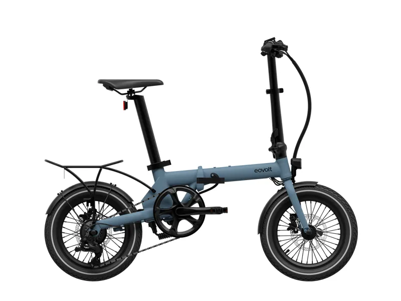 UTO Morning 16 Folding Electric Bike Ocean Blue-1