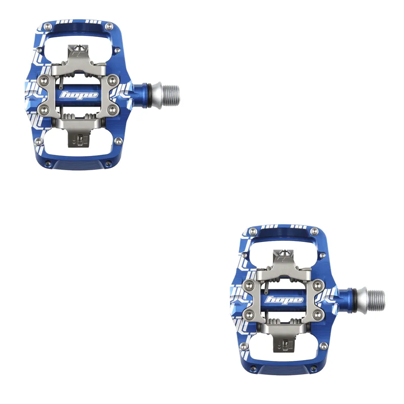 Hope Union GC Pedals - Pair - Blue-2