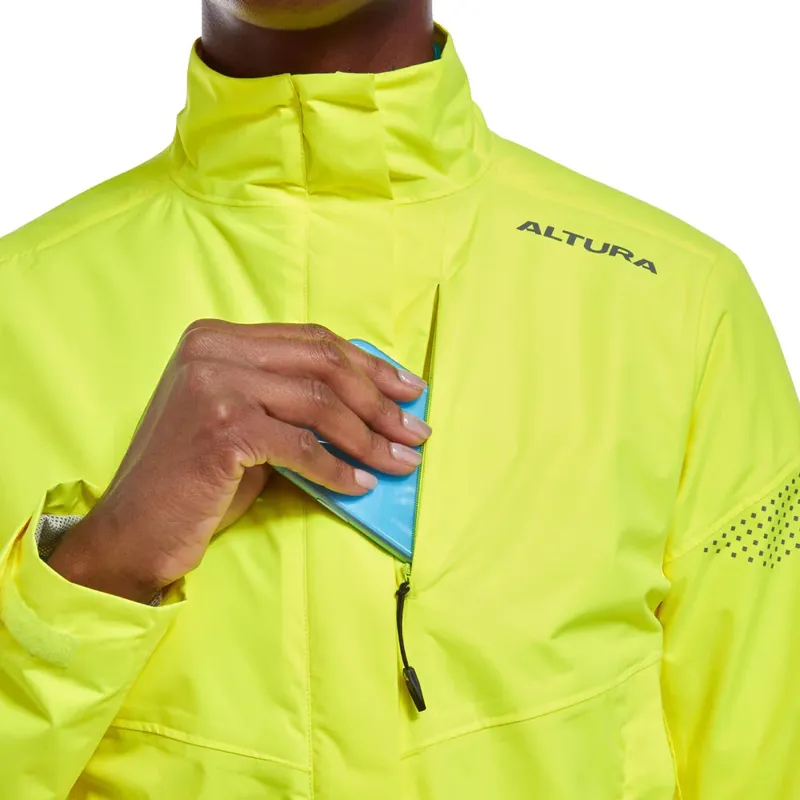 Altura Women's Nevis Nightvision Jacket in Yellow-2