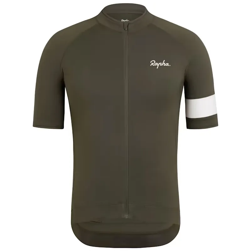Rapha Core Cycling Jersey Dark Green