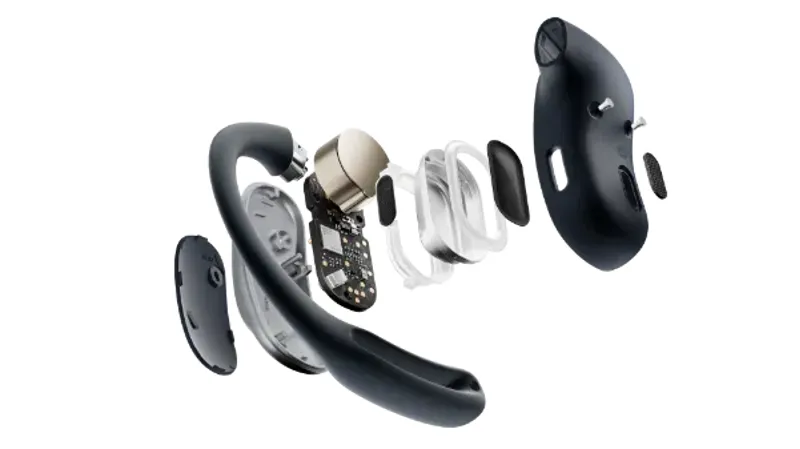 Shokz OpenFit Air Headphones Black-2