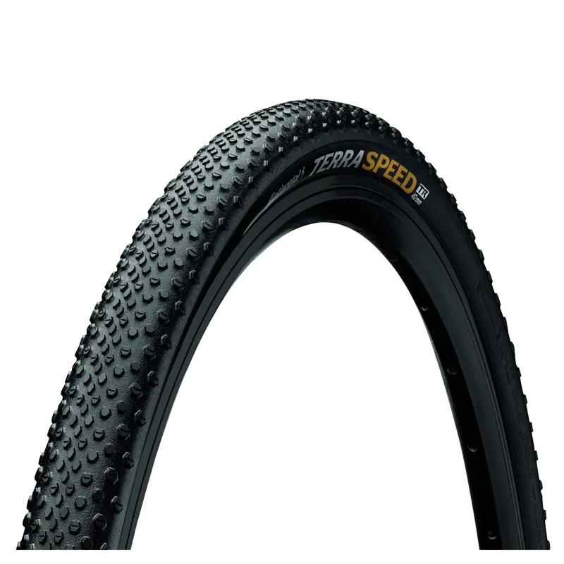 Continental Terra Speed Protection Tubeless-Ready Gravel Tyre In BLACK