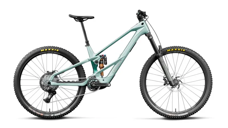 Orbea Wild Lt M10 Smooth Silver Matt - Escape Green CView
