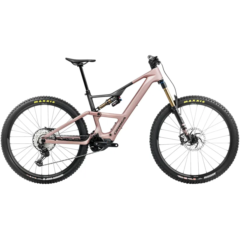 Orbea Rise SL M20 630W E-MTB in Desert Rose/Carbon Raw Matt