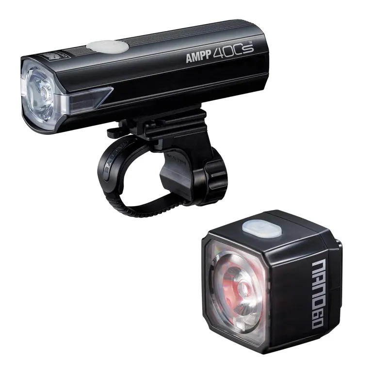 CatEye AMPP 400S / Nano 60 Bike Light Set