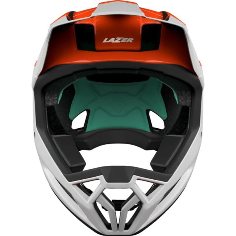 Lazer Cage KIneticCore Full Face Helmet Orange-1