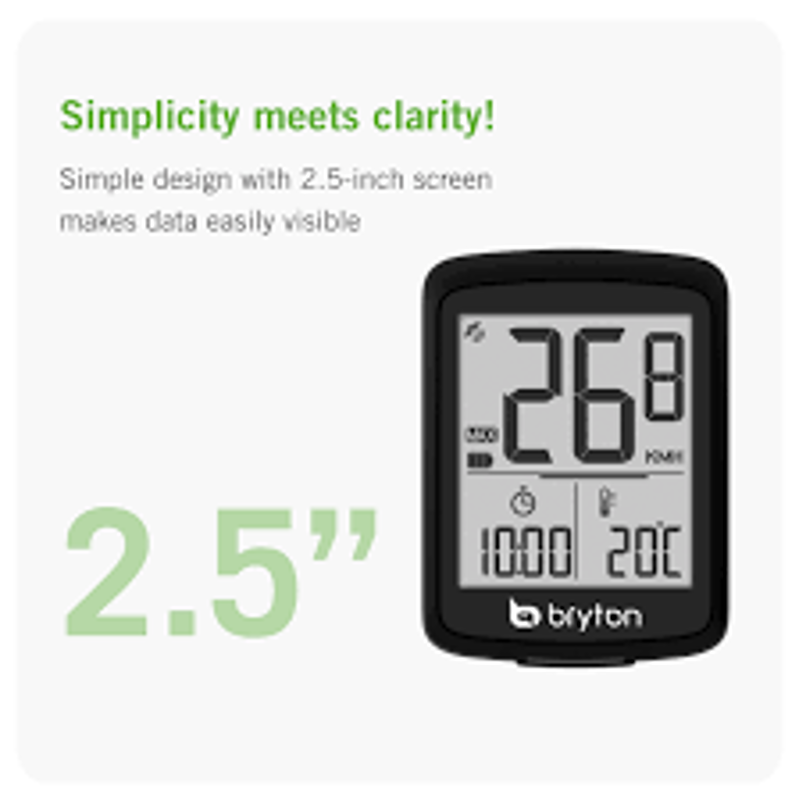 Bryton Rider E10 GPS Cycling Computer-1