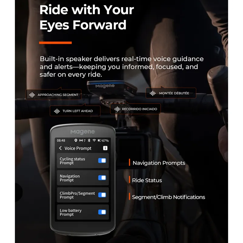 Magene C706 Smart GPS Bike Computer-3