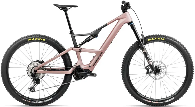 2026 Orbea Rise Sl M20 630w Desert Rose - Carbon Raw Matt