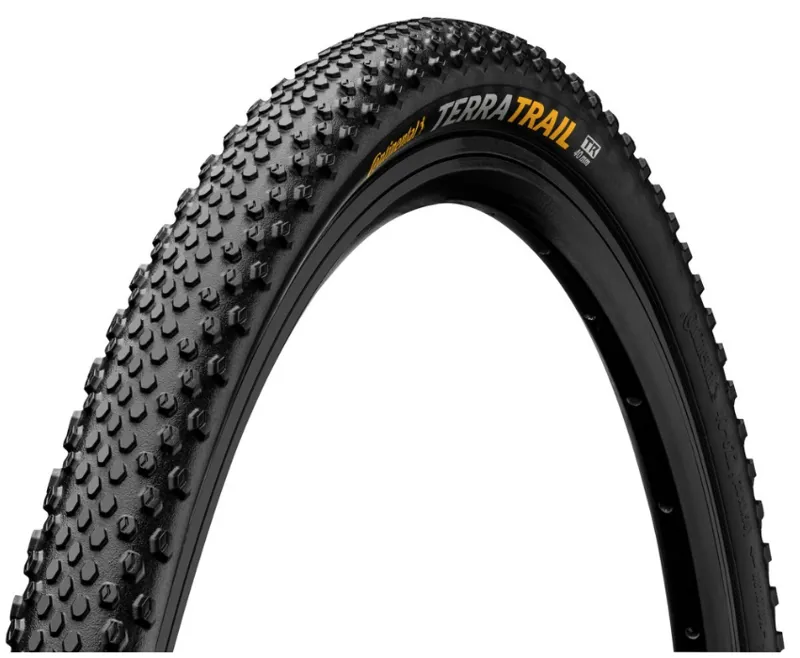 Continental Terra Trail Protection Tubeless-Ready Gravel Tyre In BLACK
