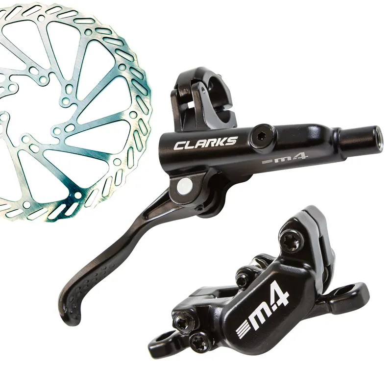 Clarks M Series M4 Hydraulic 4 Piston Front + Rear Disc Brake 