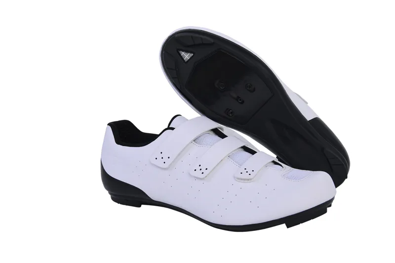 FLR F-37 Road Shoe In White/ Black WHITE/BLACK 