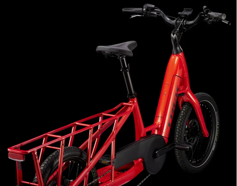 Trek Fetch+ 2 Electric Cargo Bike in Lava Red-2