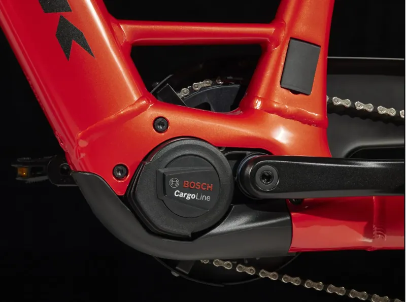 Trek Fetch+ 2 Electric Cargo Bike in Lava Red-3