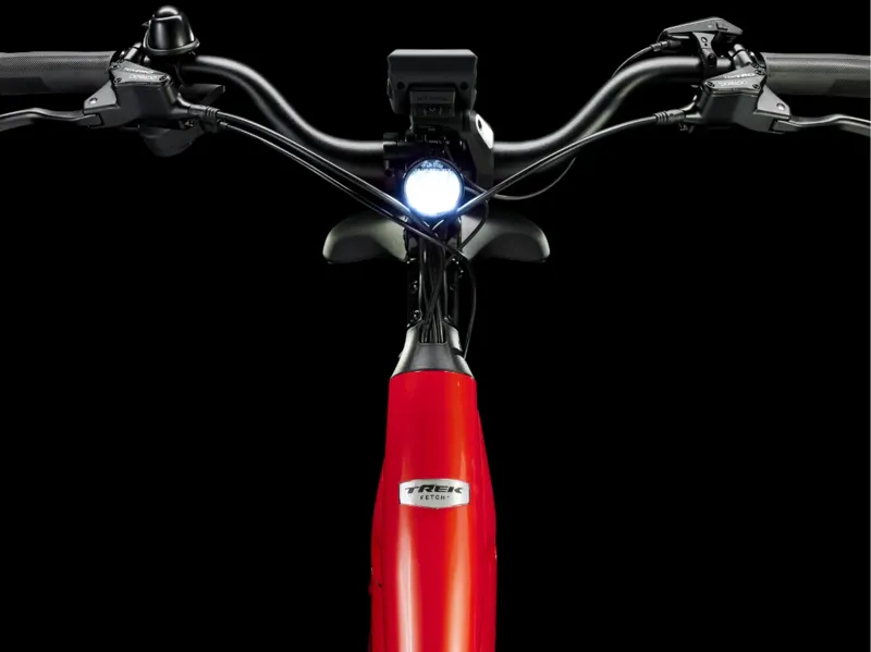 Trek Fetch+ 2 Electric Cargo Bike in Lava Red-5