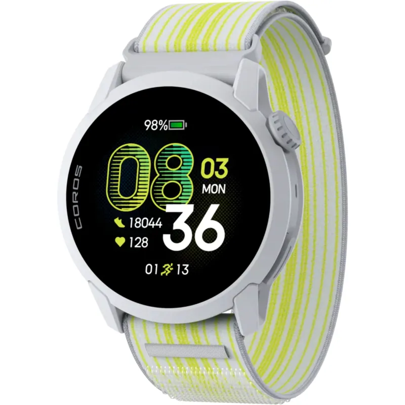 Coros Pace 4 Watch Nylon White 