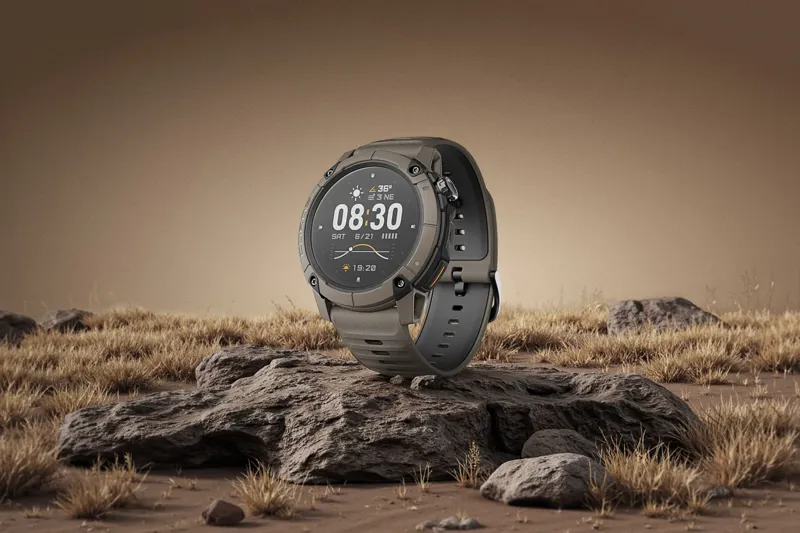 Coros Nomad Watch Brown -2