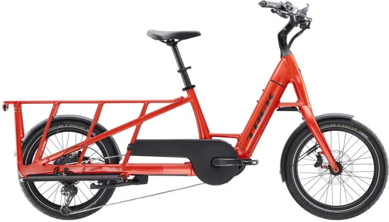 Trek Fetch+ 2 Electric Cargo Bike in Lava Red-1