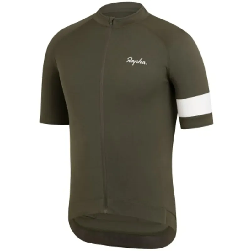 Rapha Core Cycling Jersey Dark Green-1