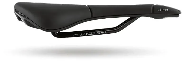 Prologo Proxim W400 Recycled 153mm Steel Rail Saddle in Black-1