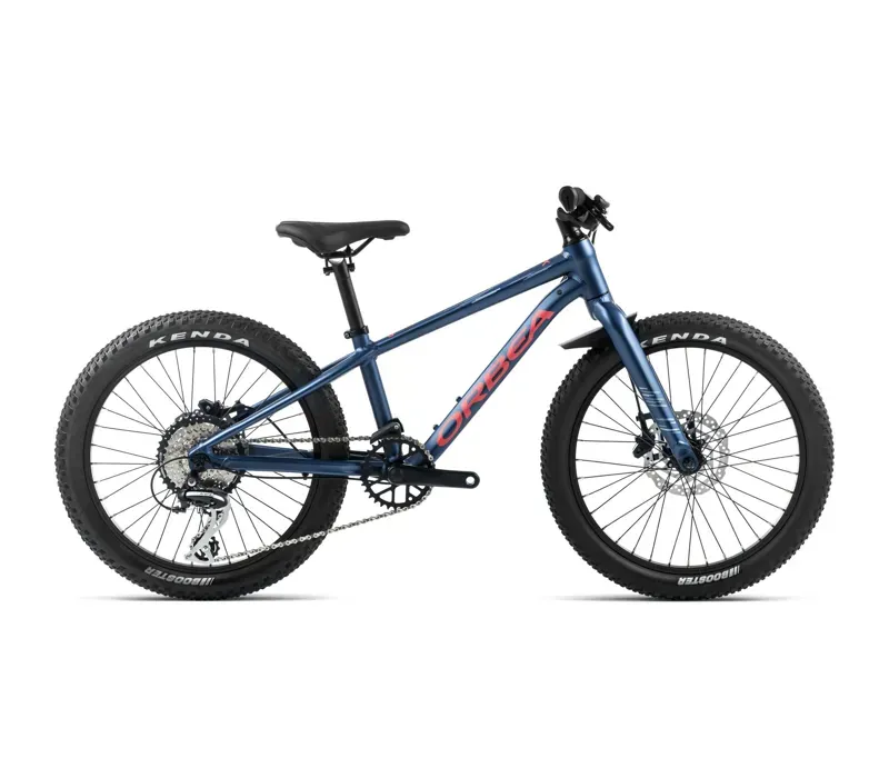 Orbea Mx 20 Team Disc Junior Bike In Moondust Blue/Red Matt
