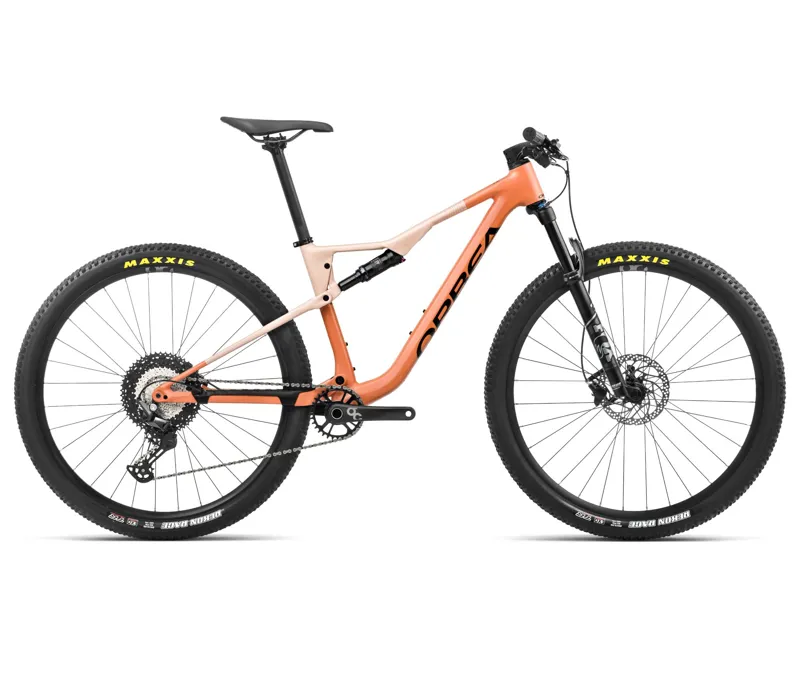 Orbea Oiz H30 Mountain Bike In Apricot Orange/Limestone Beige