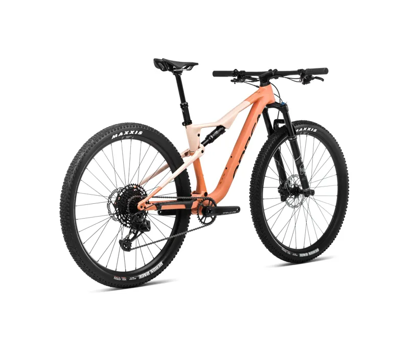 Orbea Oiz H30 Mountain Bike In Apricot Orange/Limestone Beige-2