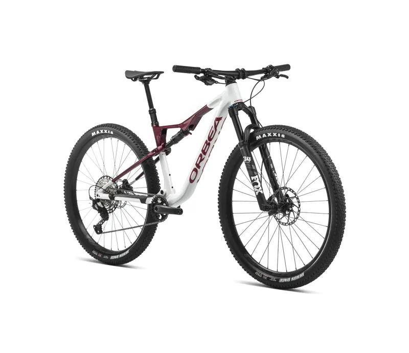 Orbea Oiz H20 Mountain Bike In White Chic/Shadow Coral-1