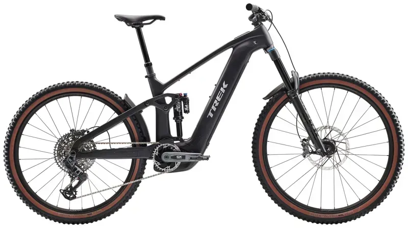 Trek Rail+ 9.8 GX AXS T-Type E-Mountain Bike In Deep Smoke