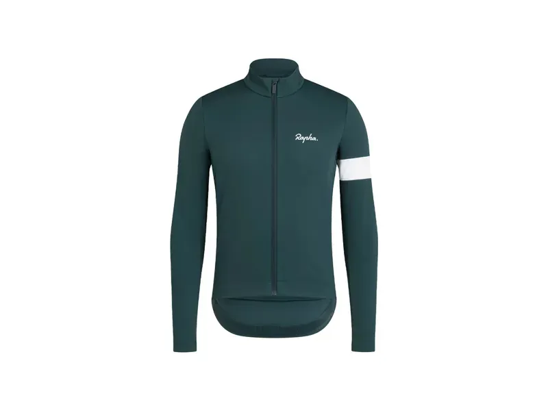 Jacket Rapha 25 Core Winter Men Forest Green DARK GREEN/WHITE Small