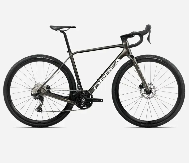 Orbea Terra H30 Gravel Bike In Infinity Green/Ivory White Gloss
