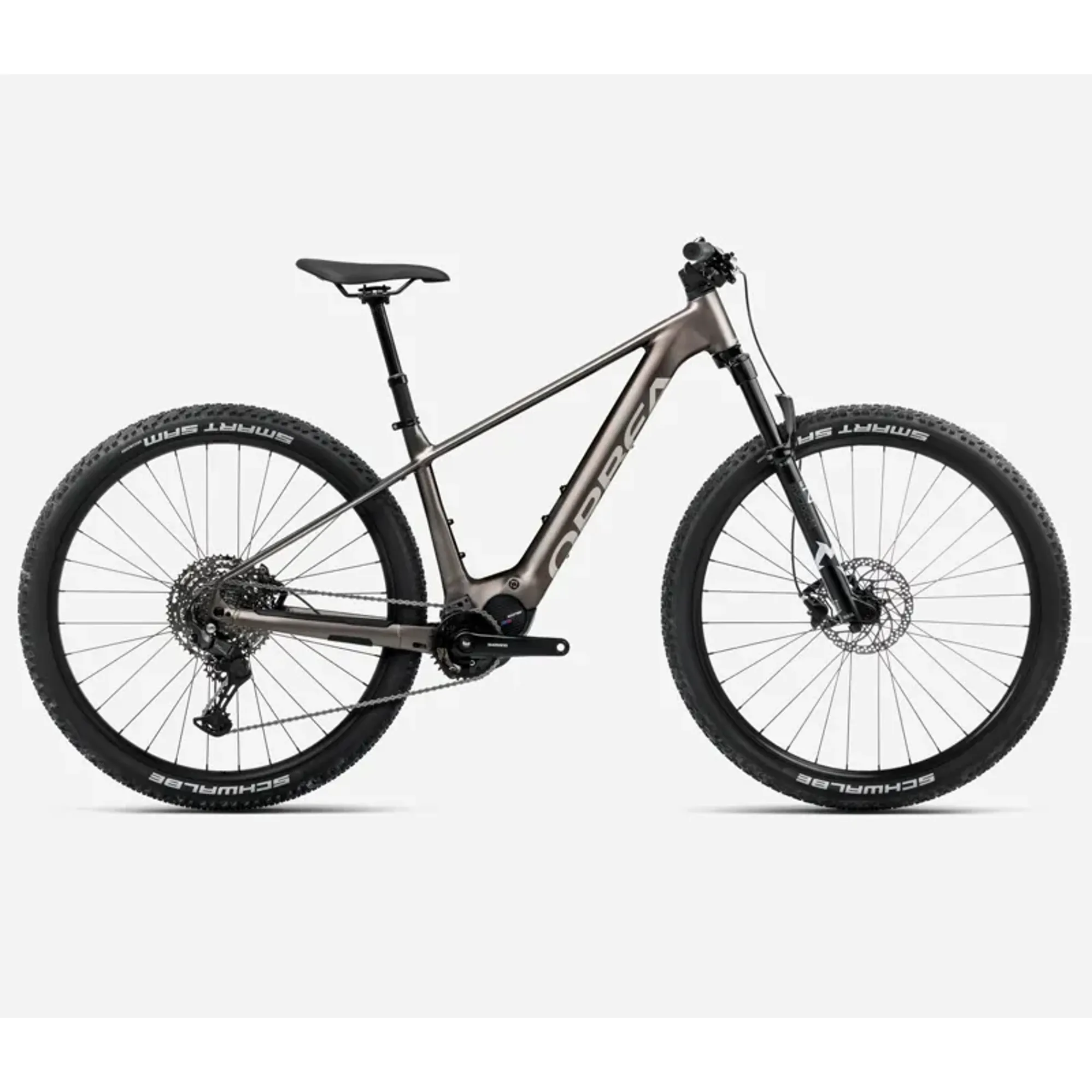 Orbea Urrun 20 E-Mountain Bike In Magnetic Bronze Matt/Silver Gloss
